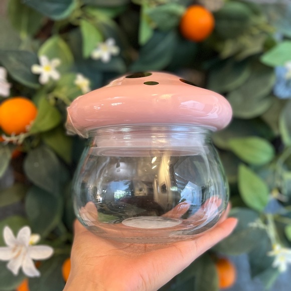Target Other - LAST ONES!✨NEW🍄Target Bullseye Playground Glass Mushroom Container Jar🌼